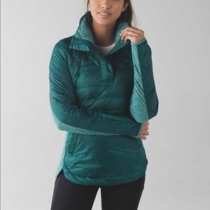 LIKE NEW lululemon Down For a Run pullover